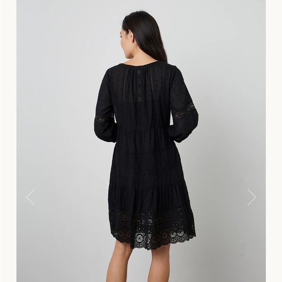 Velvet By Graham & Spencer Dorothy Lace Boho Cotton Dress, Women’s Size Small - Picture 7 of 13